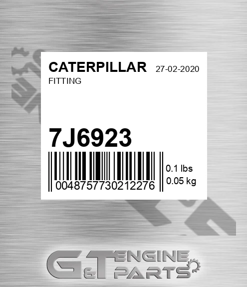 7J-6923 Fitting for CATERPILLAR