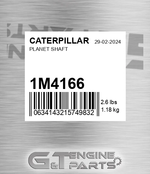 1M-4166 Planet Shaft