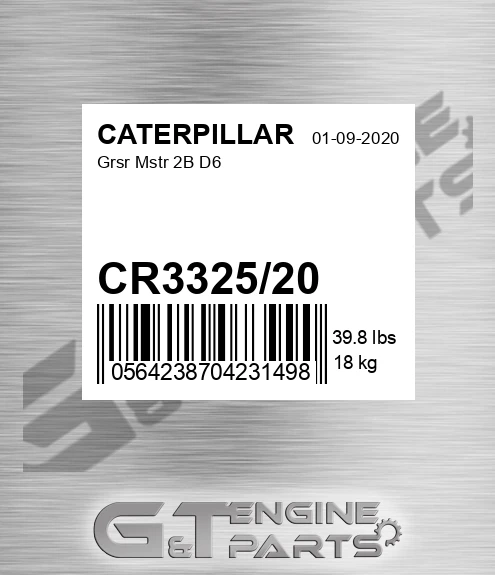 CR332520 Grsr Mstr 2b D6 for CATERPILLAR