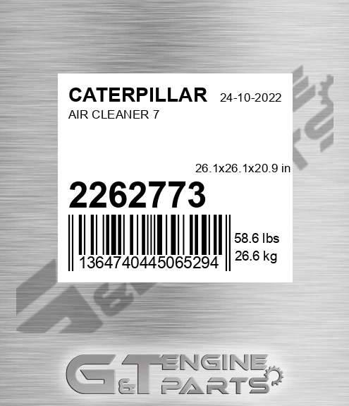226-2773 Air Cleaner 7