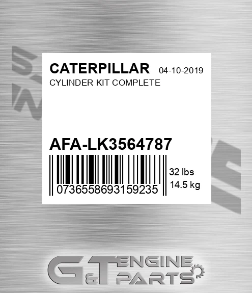 AFA-LK3564787 Cylinder Kit Complete