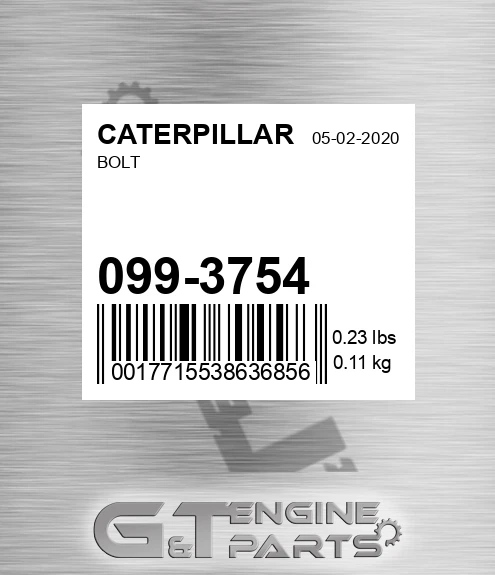099-3754 Bolt