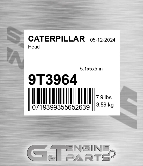 9T3964 Head for CATERPILLAR