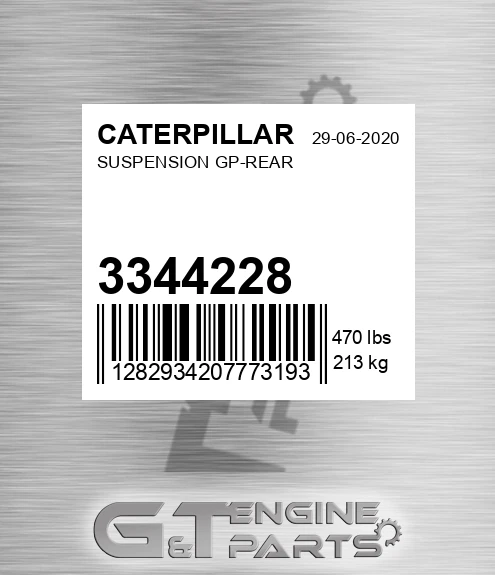 3344228 Suspension Gp-rear for CATERPILLAR