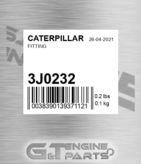 3J0232 Fitting