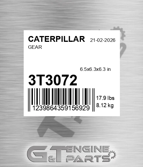 3T-3072 Gear for CATERPILLAR