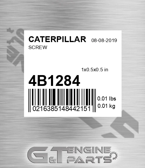 4B1284 Screw
