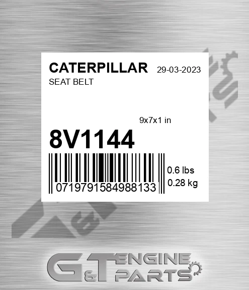 8V1144 Seat Belt