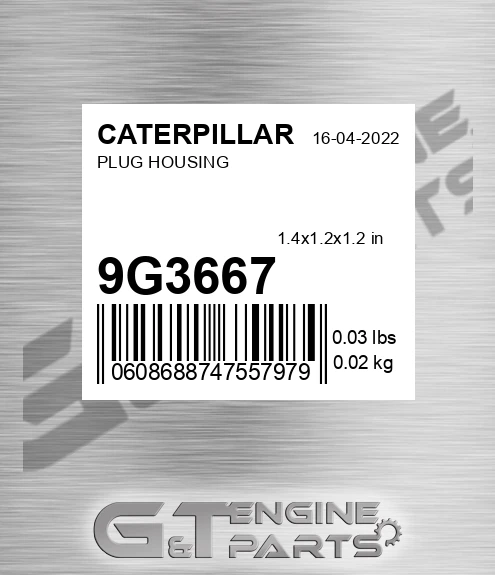 9G-3667 Plug Housing for CATERPILLAR