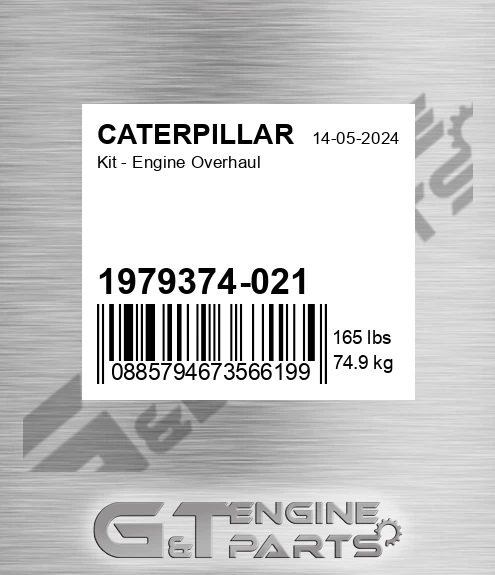 1979374-021 Kit - Engine Overhaul for CATERPILLAR