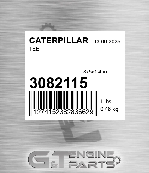 3082115 Tee for CATERPILLAR