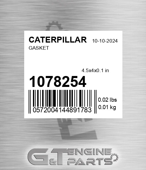 107-8254 Gasket