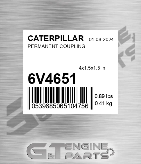 6V-4651 Permanent Coupling for CATERPILLAR