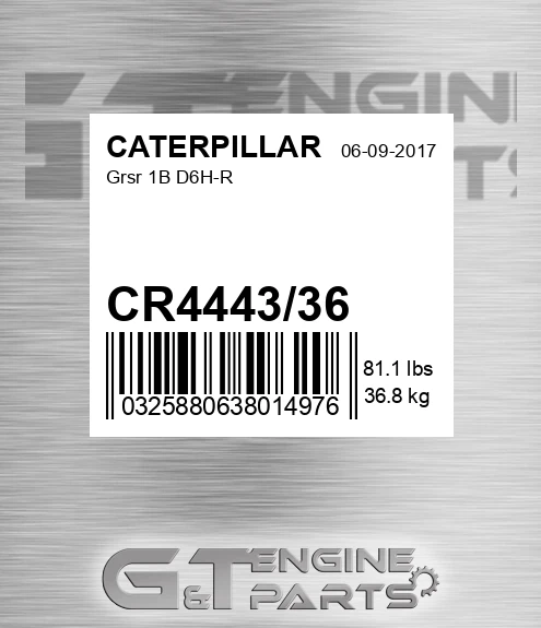 CR444336 Grsr 1b D6h-r