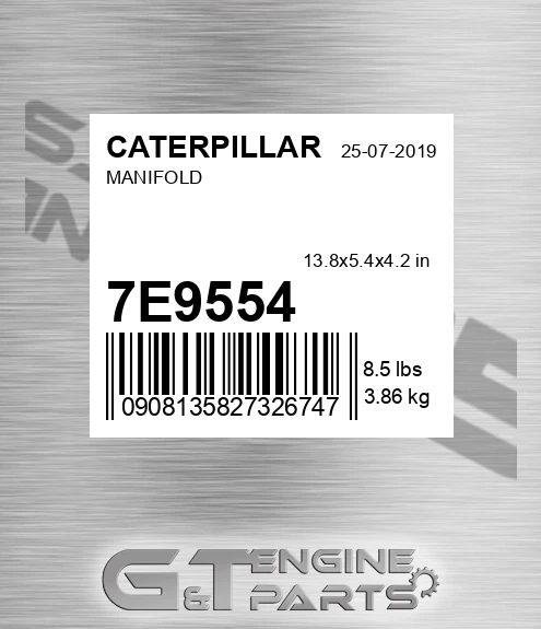 7E9554 Manifold