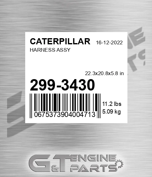 299-3430 Harness Assy