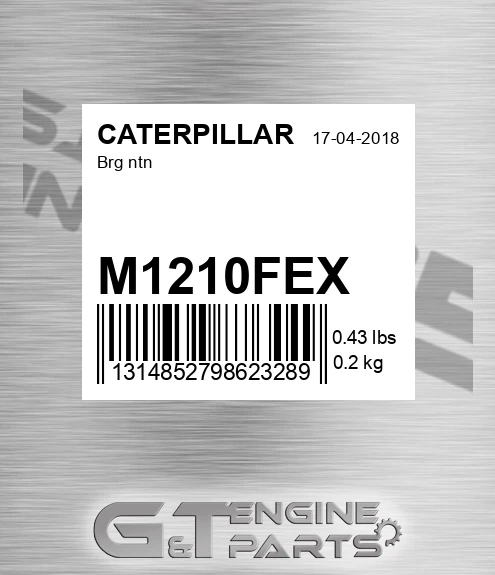 M1210FEX Brg Ntn for CATERPILLAR