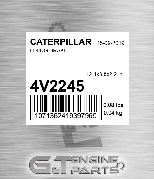 4V-2245 Lining Brake for CATERPILLAR