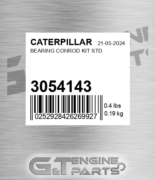 305-4143 Bearing Conrod Kit Std for CATERPILLAR