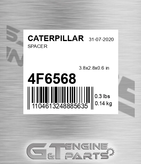 4F6568 Spacer