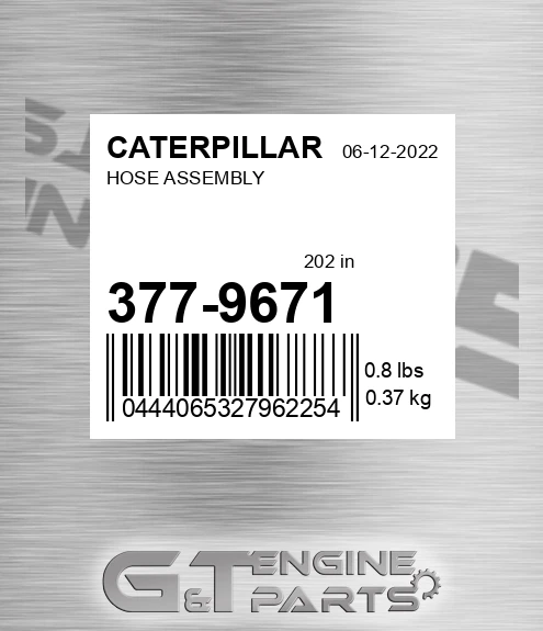 377-9671 Hose Assembly