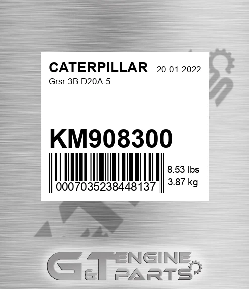 KM908300 Grsr 3b D20a-5 for CATERPILLAR