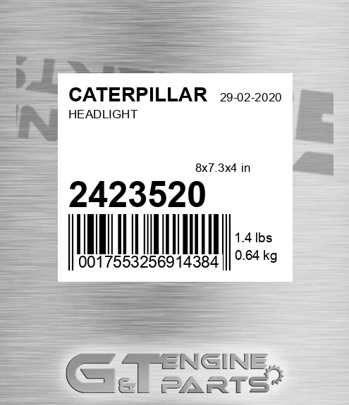 242-3520 Headlight for CATERPILLAR