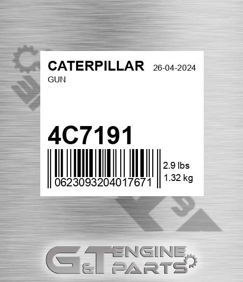 4C7191 Gun for CATERPILLAR