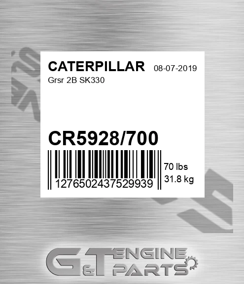 CR5928700 Grsr 2b Sk330 for CATERPILLAR