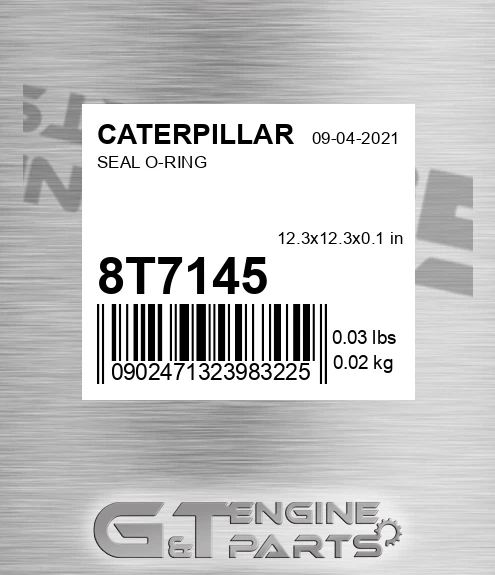 8T-7145 Seal O-ring for CATERPILLAR