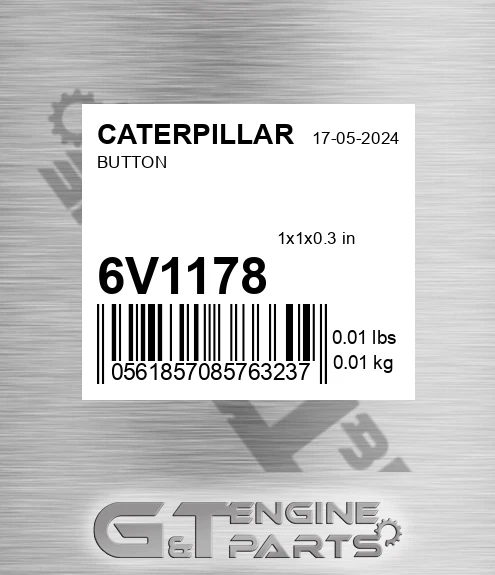 6V-1178 Button for CATERPILLAR