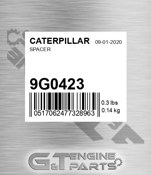 9G0423 Spacer for CATERPILLAR