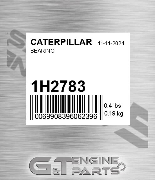 1H2783 Bearing for CATERPILLAR