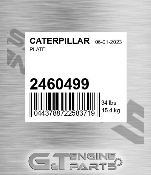 2460499 Plate