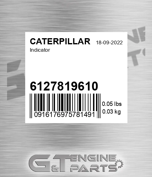 6127819610 Indicator for CATERPILLAR