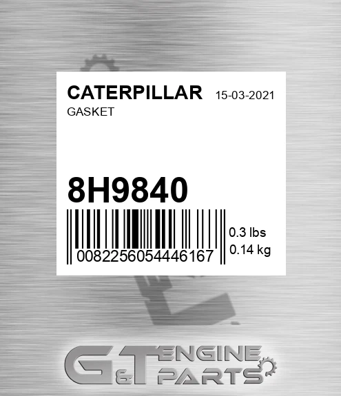 8H9840 Gasket