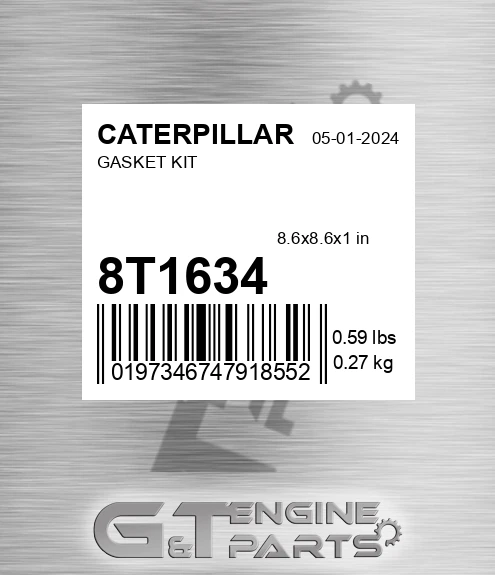 8T-1634 Gasket Kit for CATERPILLAR