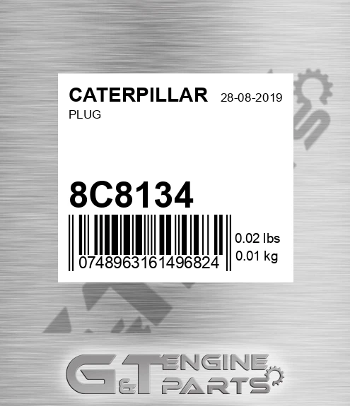 8C-8134 Plug for CATERPILLAR