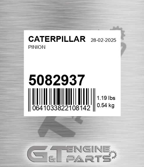 508-2937 Pinion
