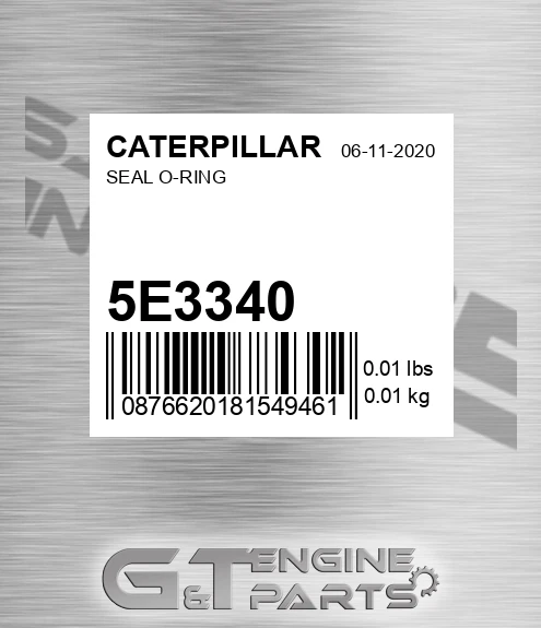 5E-3340 Seal O-ring for CATERPILLAR