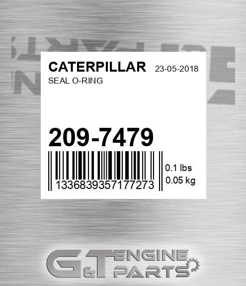 209-7479 Seal O-ring for CATERPILLAR