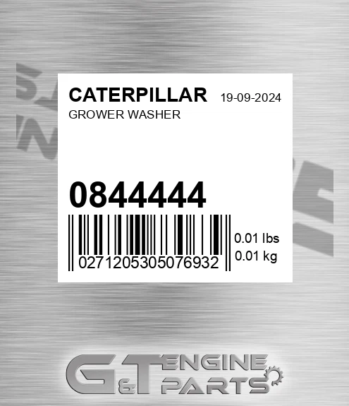 084-4444 Grower Washer for CATERPILLAR