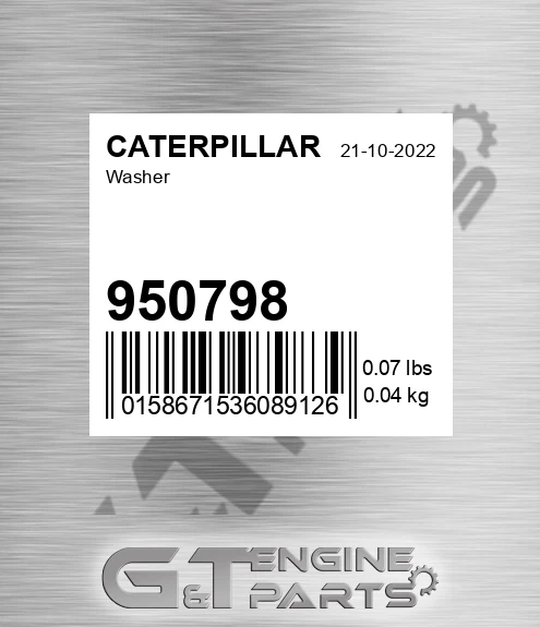950798 Washer