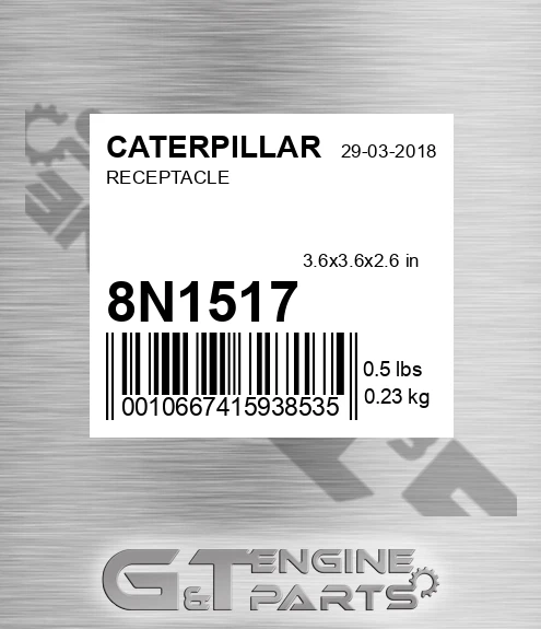 8N1517 Receptacle