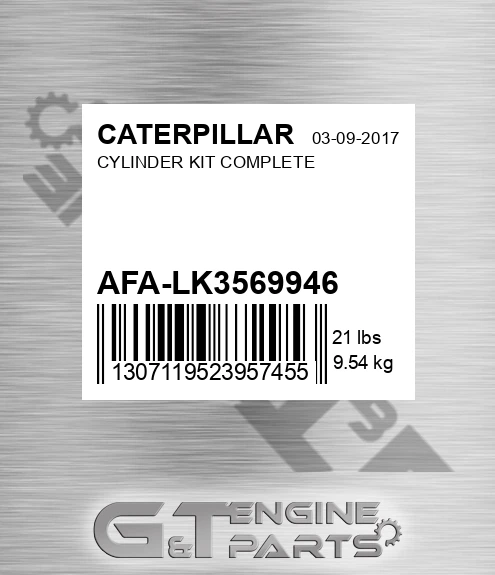 AFA-LK3569946 Cylinder Kit Complete