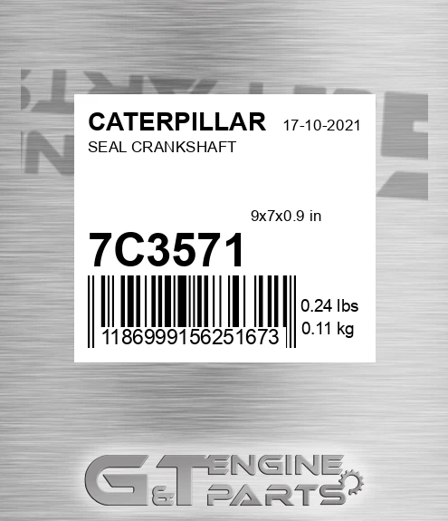 7C-3571 Seal Crankshaft for CATERPILLAR