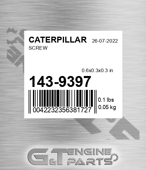 143-9397 Screw