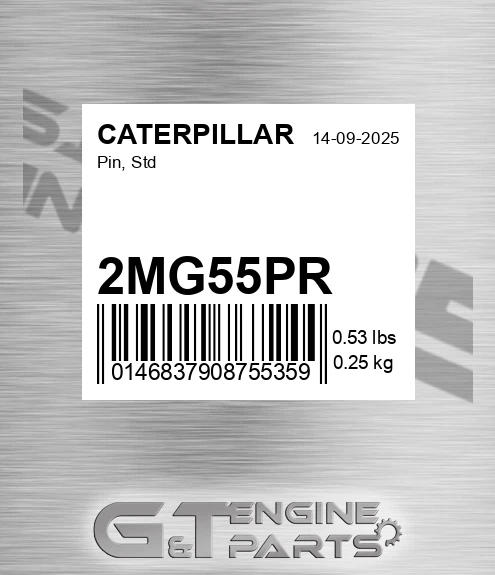 2MG55PR Pin, Std for CATERPILLAR