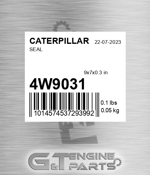 4W9031 Seal