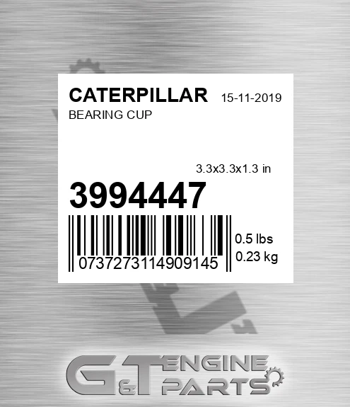 399-4447 Bearing Cup for CATERPILLAR